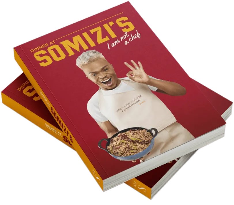 Somizi Mhlongo-Motaung has released a cook book based on his TV show