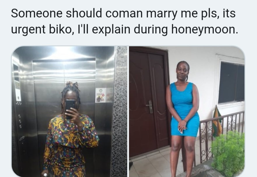 Urgent call for marriage, she will explain on honeymoon