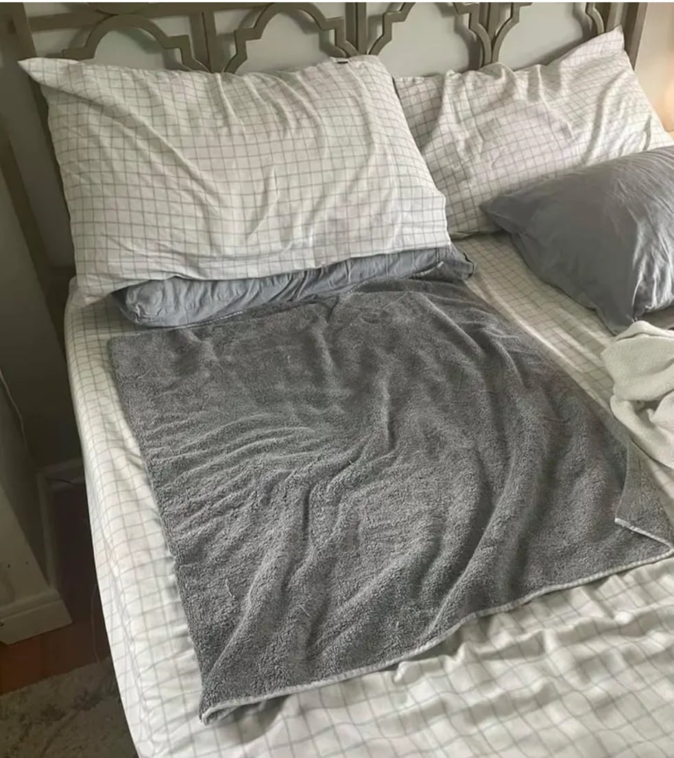 Revealed Details| Reasons why people place a towel on the bed at night