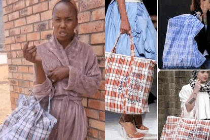 Actress Mona Monyane pokes fun at Louis Vuitton giant bag