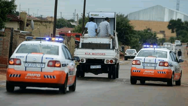 After stealing a Metro Police vehicle and taking a joyride, the thieves crashed it