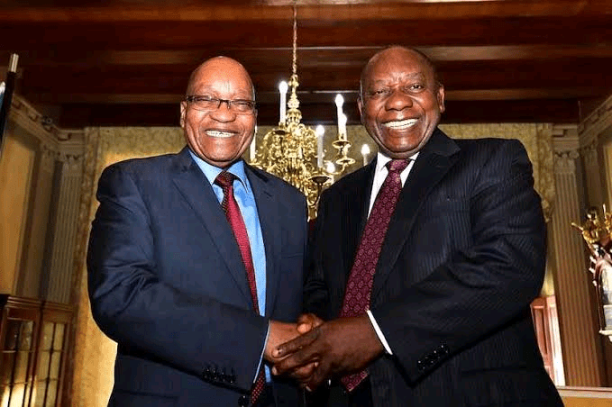 Zuma takes a swipe at Ramaphosa in new book